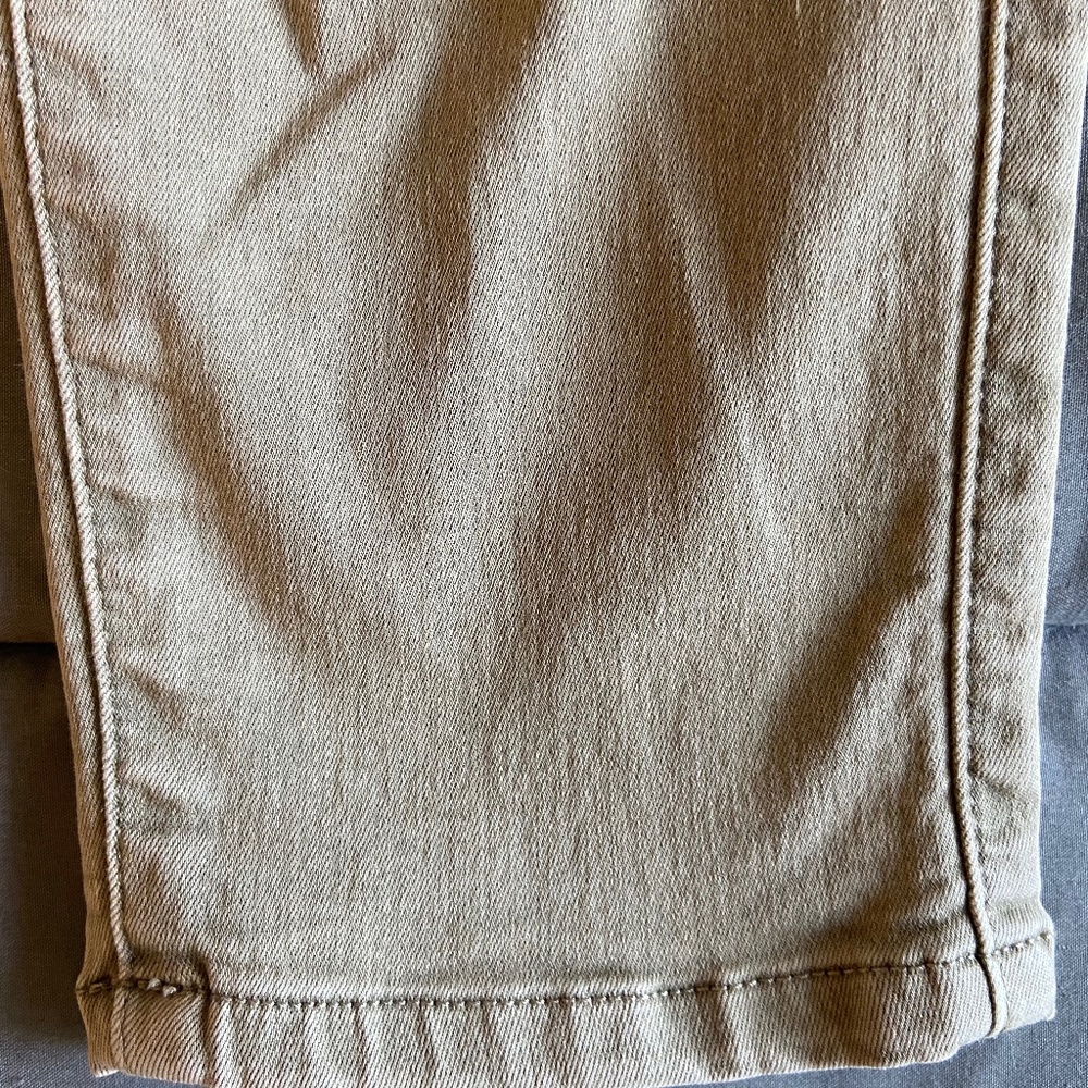 Calvin Klein Light Olive Ankle Skinny Jeans - Picture 4 of 4